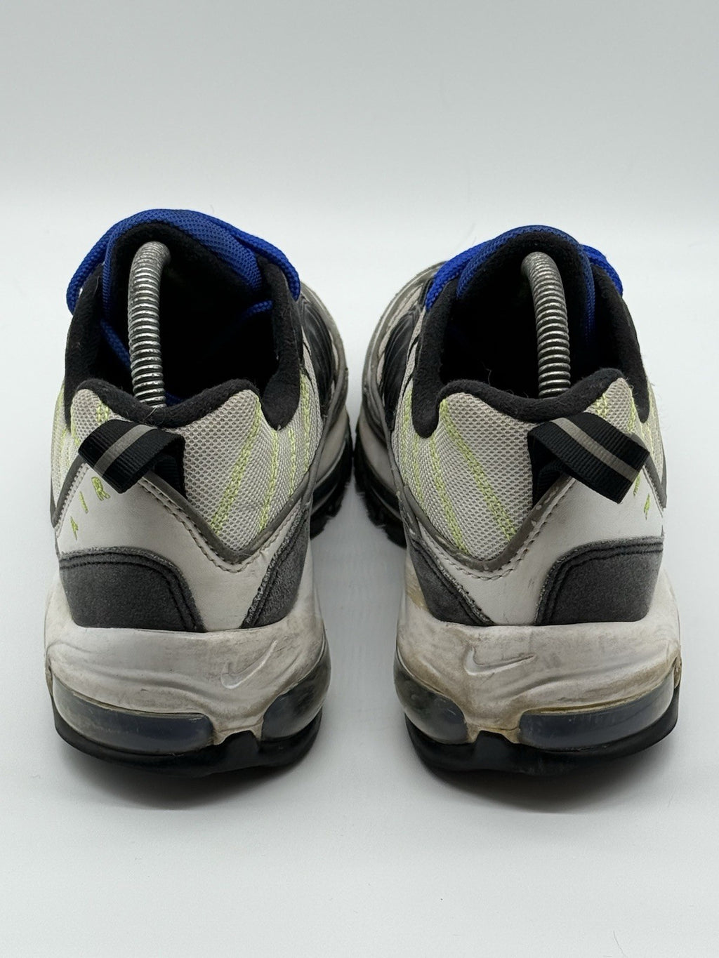 (2019) Nike Air Max 98 Racer Blue Volt White Grey Trainers UK 7 (640744-103)