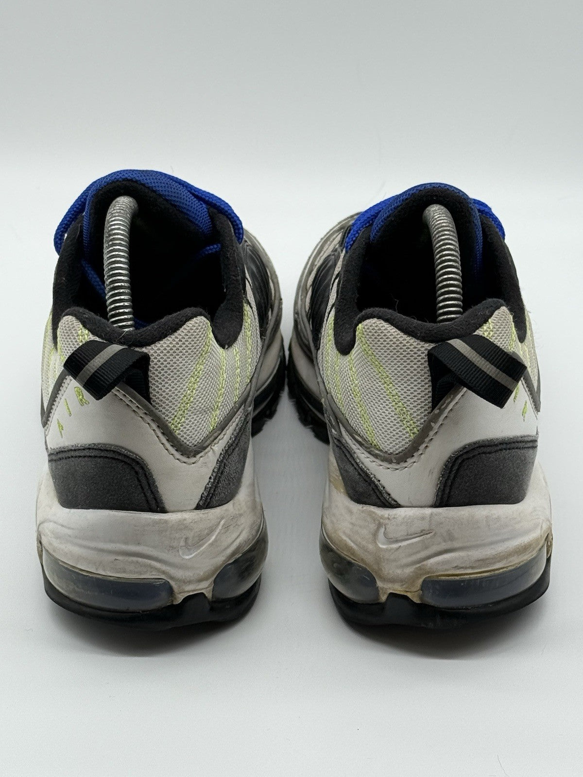 (2019) Nike Air Max 98 Racer Blue Volt White Grey Trainers UK 7 (640744-103)
