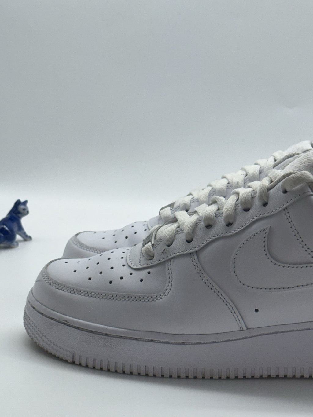 Nike Air Force 1 Low '07 White Men's UK 8 (CW2288-111) - Worn Twice