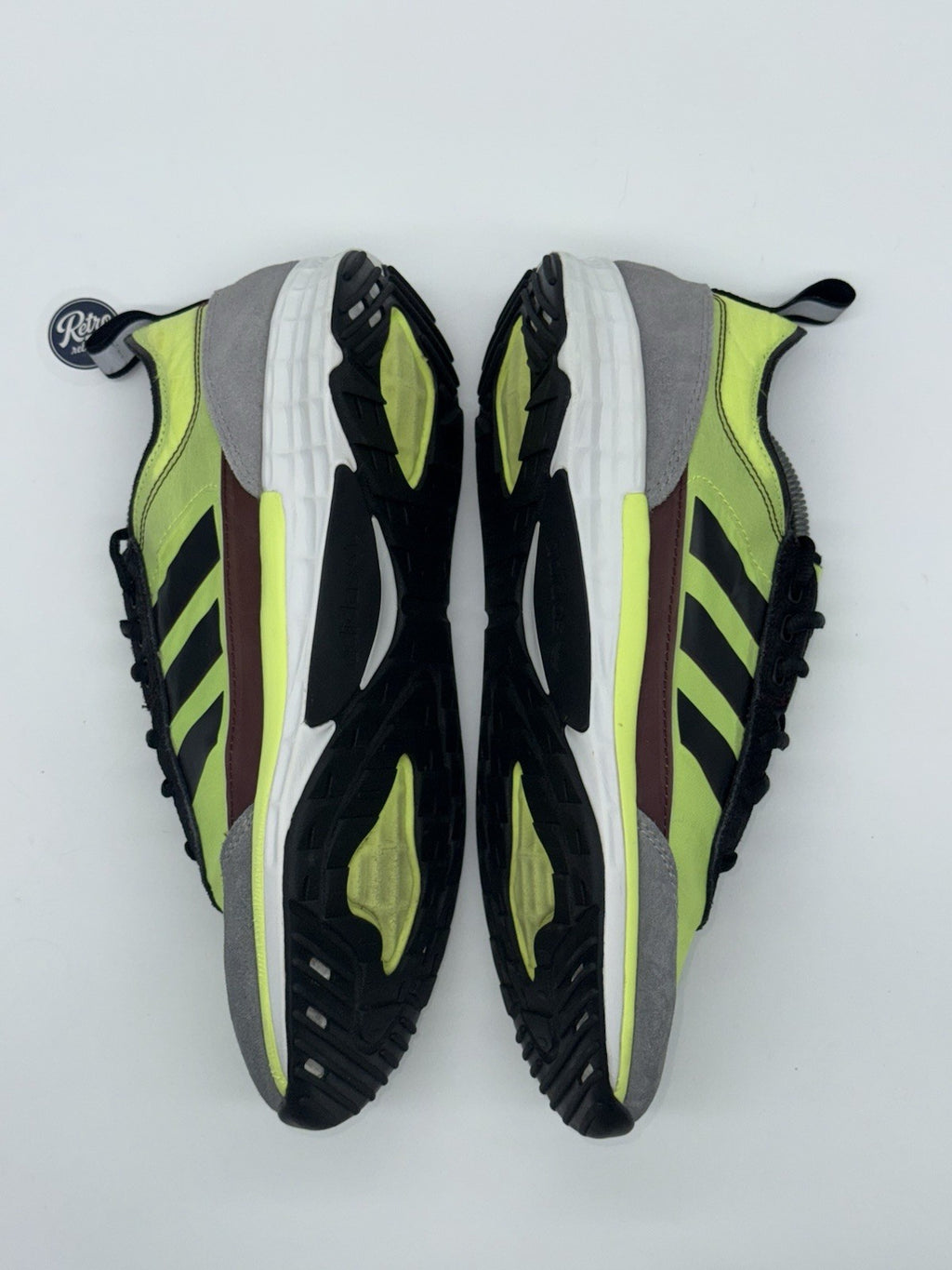 adidas SL 7200 'Core Black x Solar Yellow x Grey' (2020) – UK 8.5