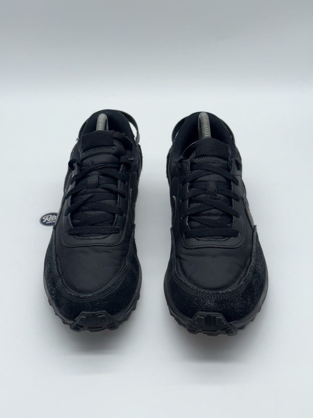 Nike Waffle Debut 'Triple Black' (2022) – UK 8
