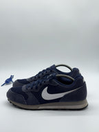 (2019) Nike MD Runner 2 Midnight Navy White Wolf Grey RetroTrainers UK 7.5