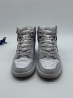 Nike Dunk High Retro White Vast Grey - Size UK 6 (DD1399-100)
