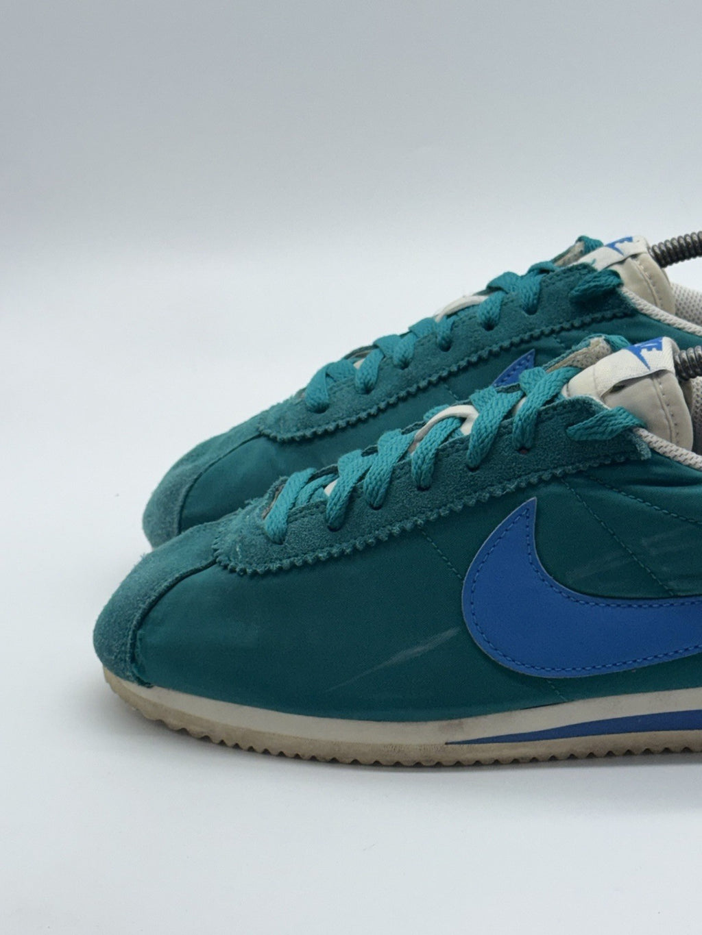 Nike Classic Cortez Nylon 'Teal Green x Blue' (2015) – UK 9.5