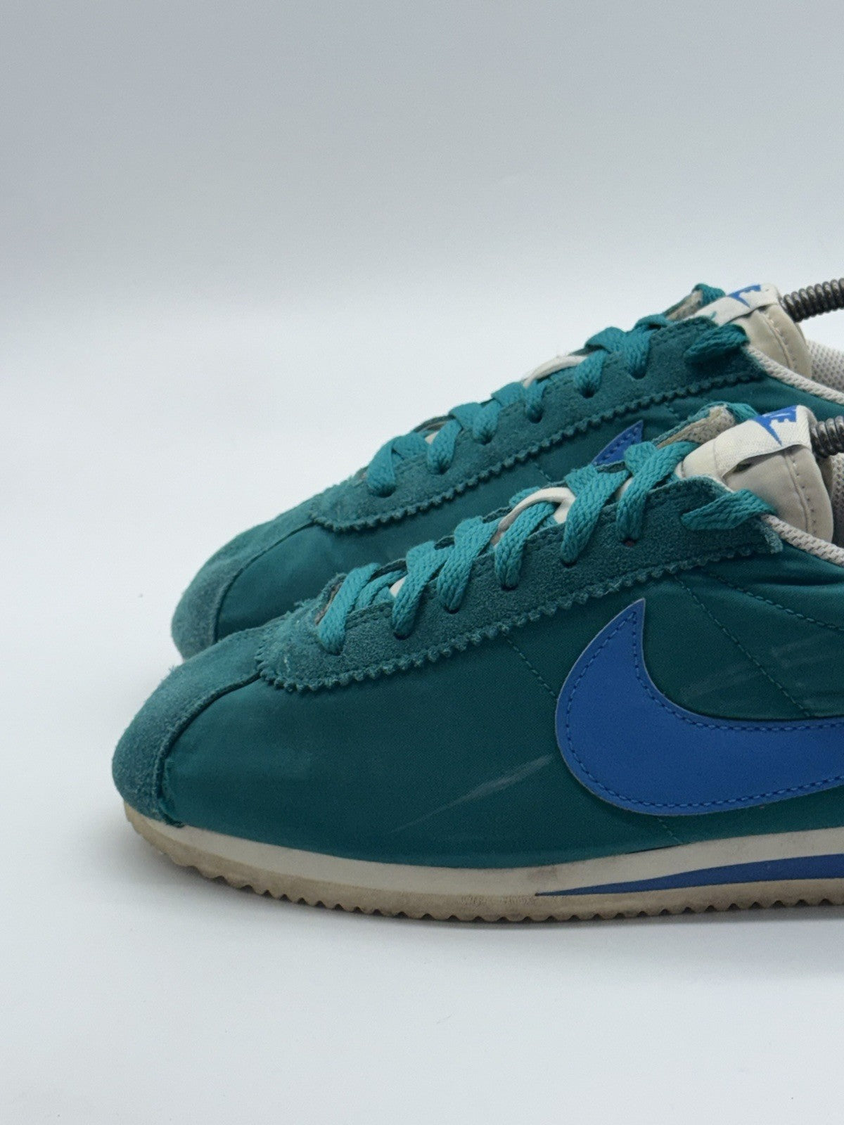Nike Classic Cortez Nylon 'Teal Green x Blue' (2015) – UK 9.5