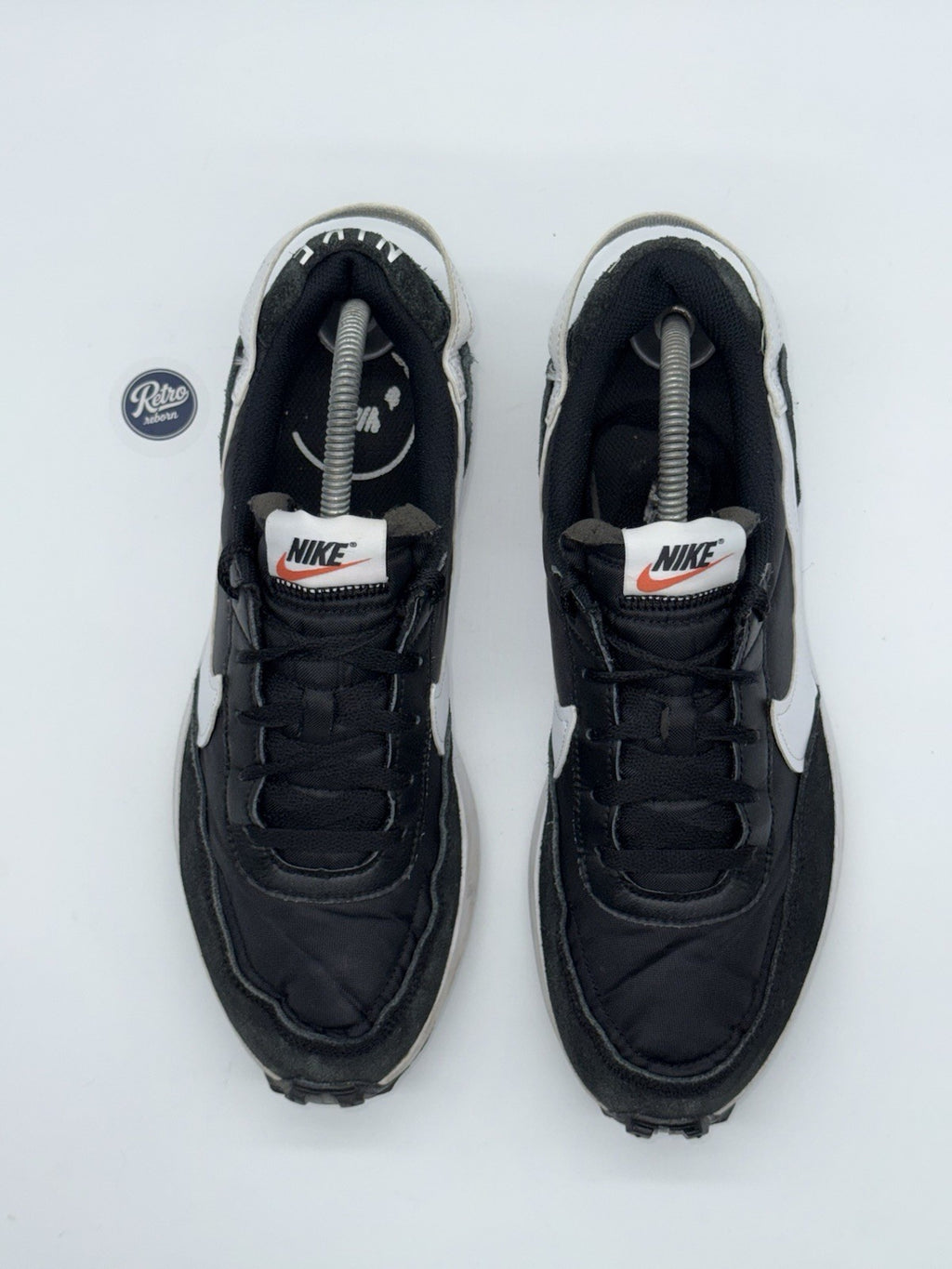 Nike Waffle Debut 'Black x White x Orange' – UK 8