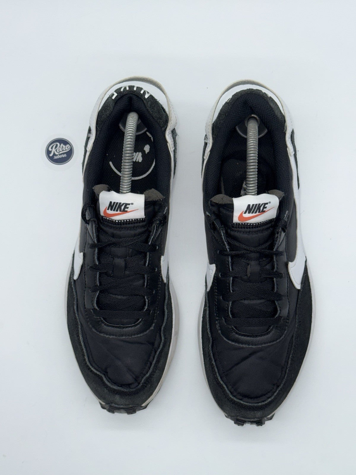 Nike Waffle Debut 'Black x White x Orange' – UK 8