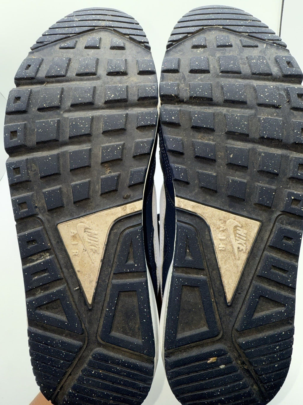 (2023) Nike Air Max IVO Trainers Navy White Retro Trainers UK 8.5
