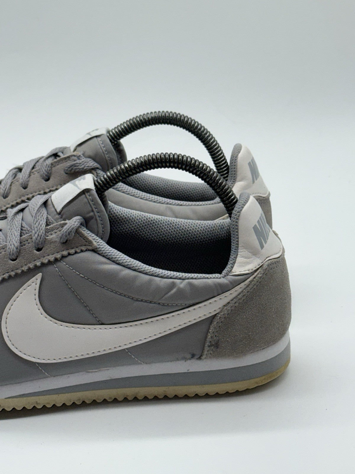 Nike Classic Cortez Nylon OG 'Wolf Grey x White' (2015) – UK 7