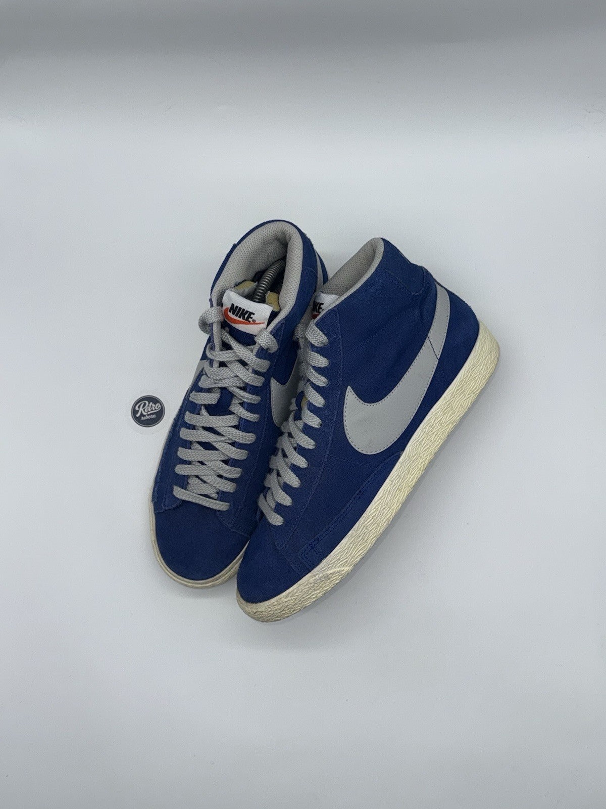 Nike Blazer Mid Vintage 'Deep Royal Blue x Wolf Grey' (2012) – UK 7