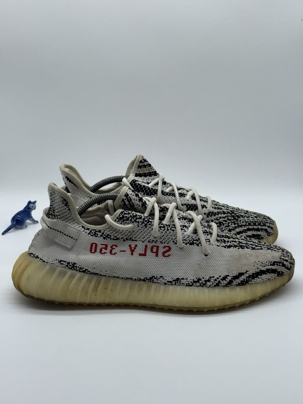 adidas Yeezy Boost 350 V2 Black x White Zebra Men's UK 10.5 - CP9654