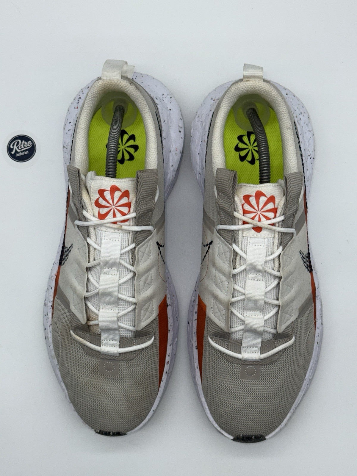 Nike Crater Impact 'Light Bone x Orange x Grey' (2021) – UK 10.5