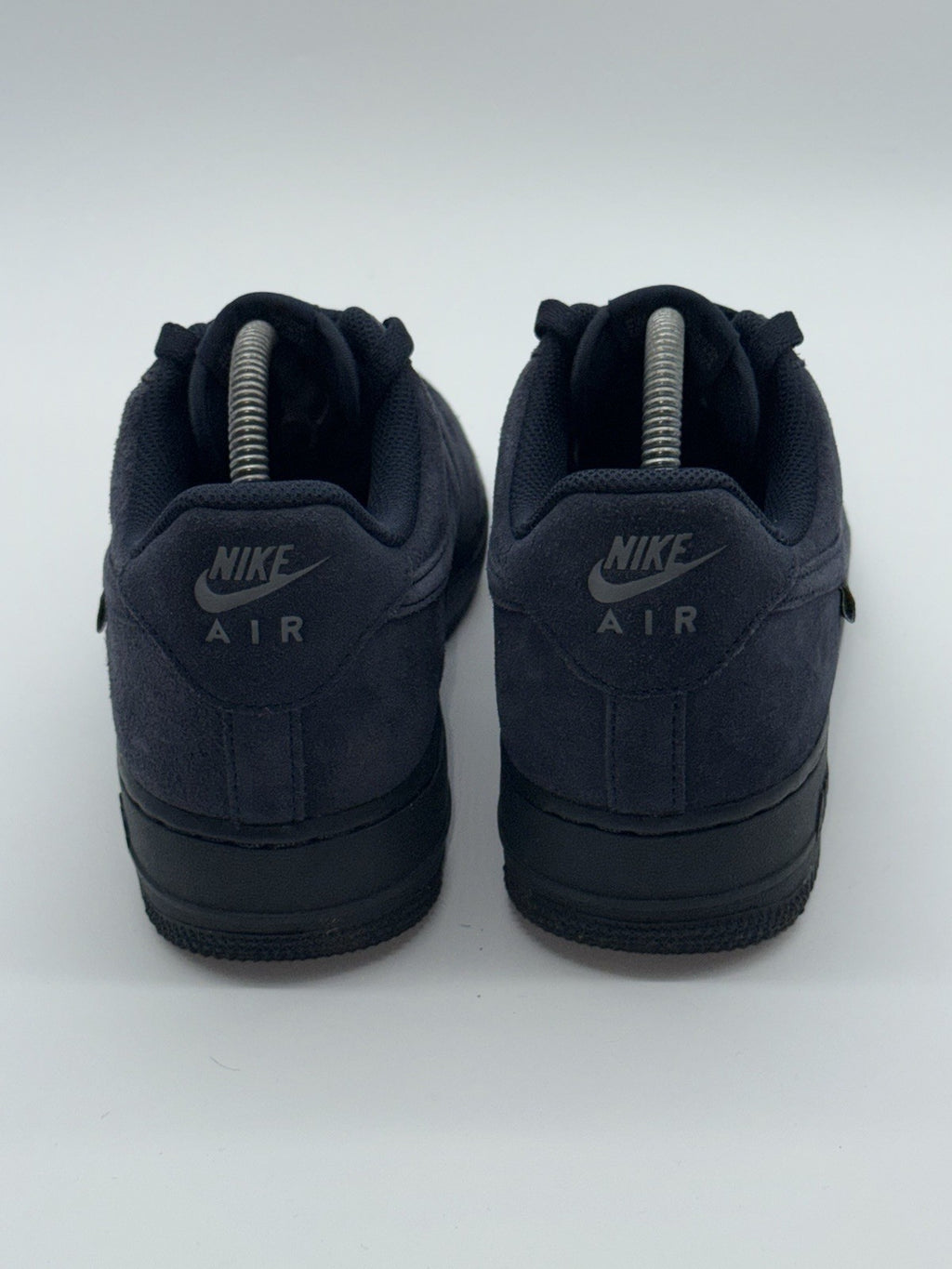 (2024) Nike Air Force 1 Cordura Dark Obsidian Navy Retro Suede Size UK 7