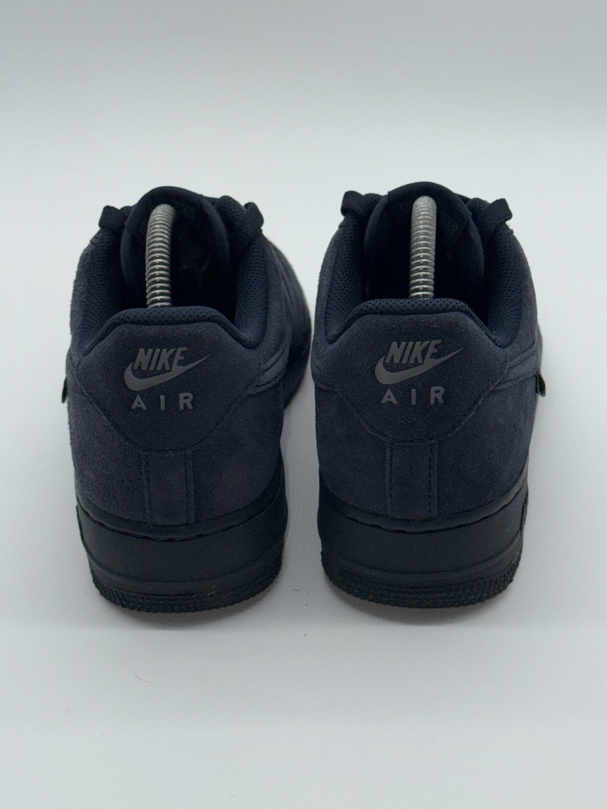 (2024) Nike Air Force 1 Cordura Dark Obsidian Navy Retro Suede Size UK 7