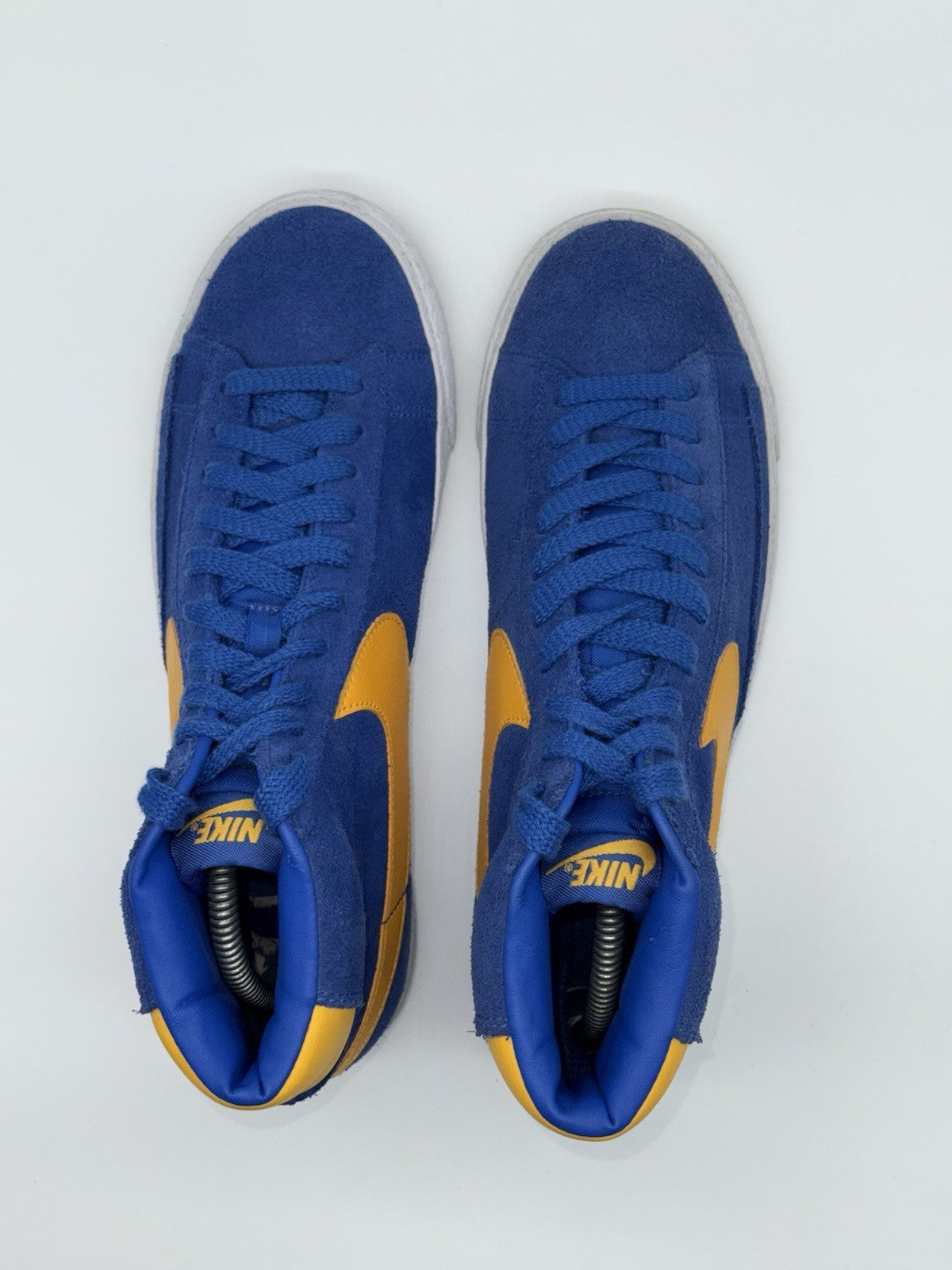 (2013) Nike Air Blazer Mid OG Royal Blue x Yellow Size UK 7