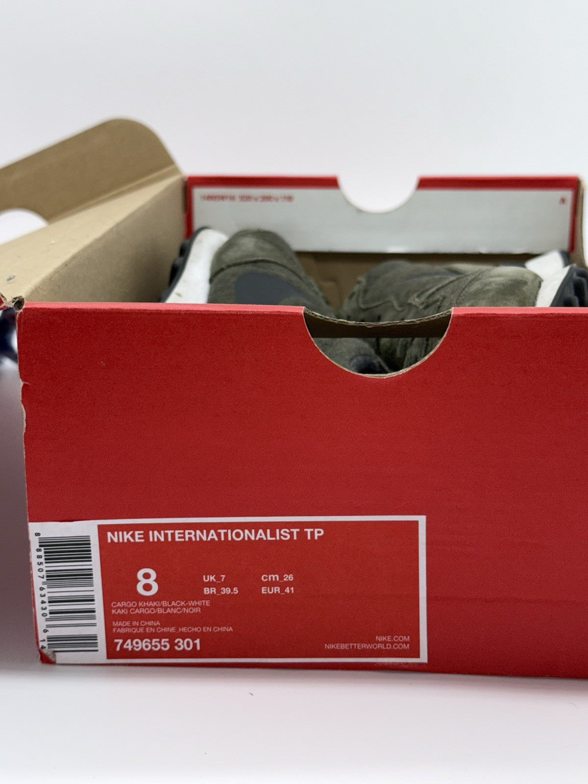 (2015) Nike Internationalist TP ‘Tech Pack Cargo Khaki’ Trainers UK 7