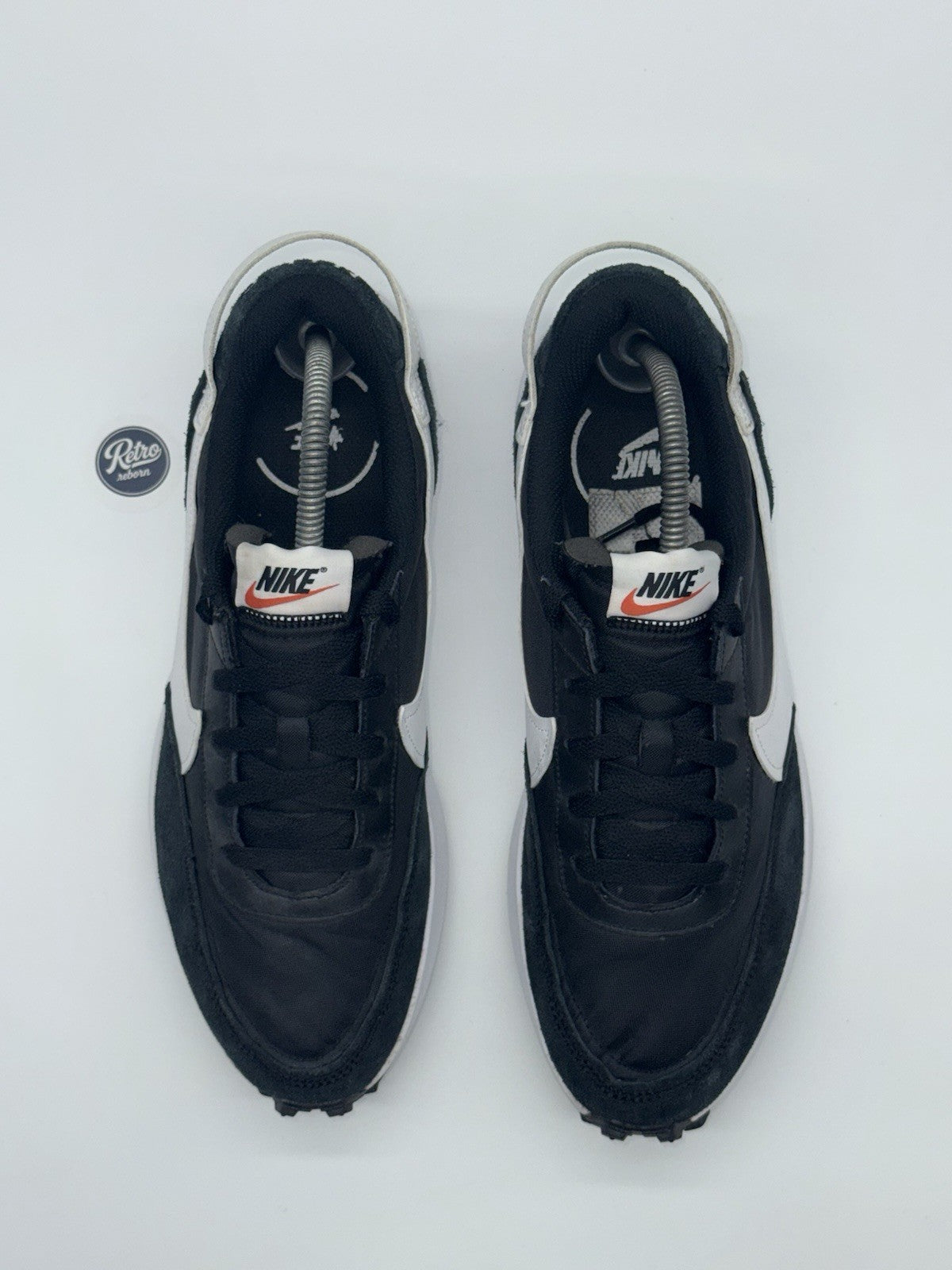 Nike Waffle Debut 'Black x White x Orange' (2022) – UK 8