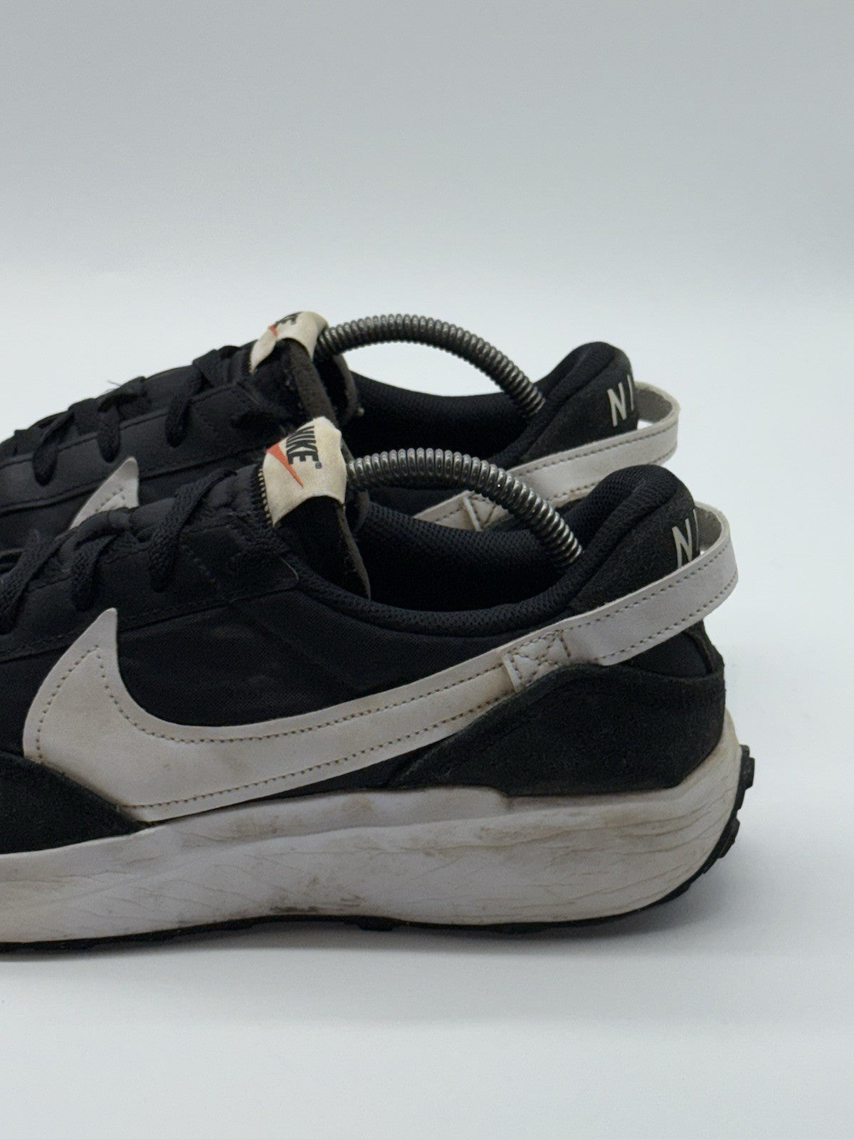 Nike Waffle Debut 'Black x White x Orange' – UK 10.5