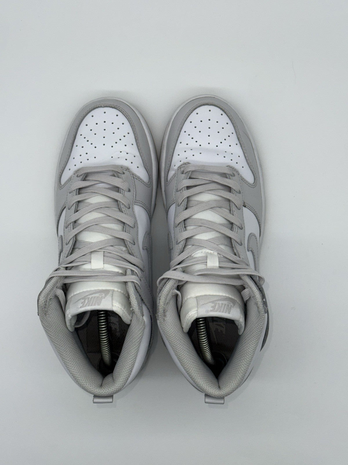 Nike Dunk High Retro White Vast Grey - Size UK 6 (DD1399-100)