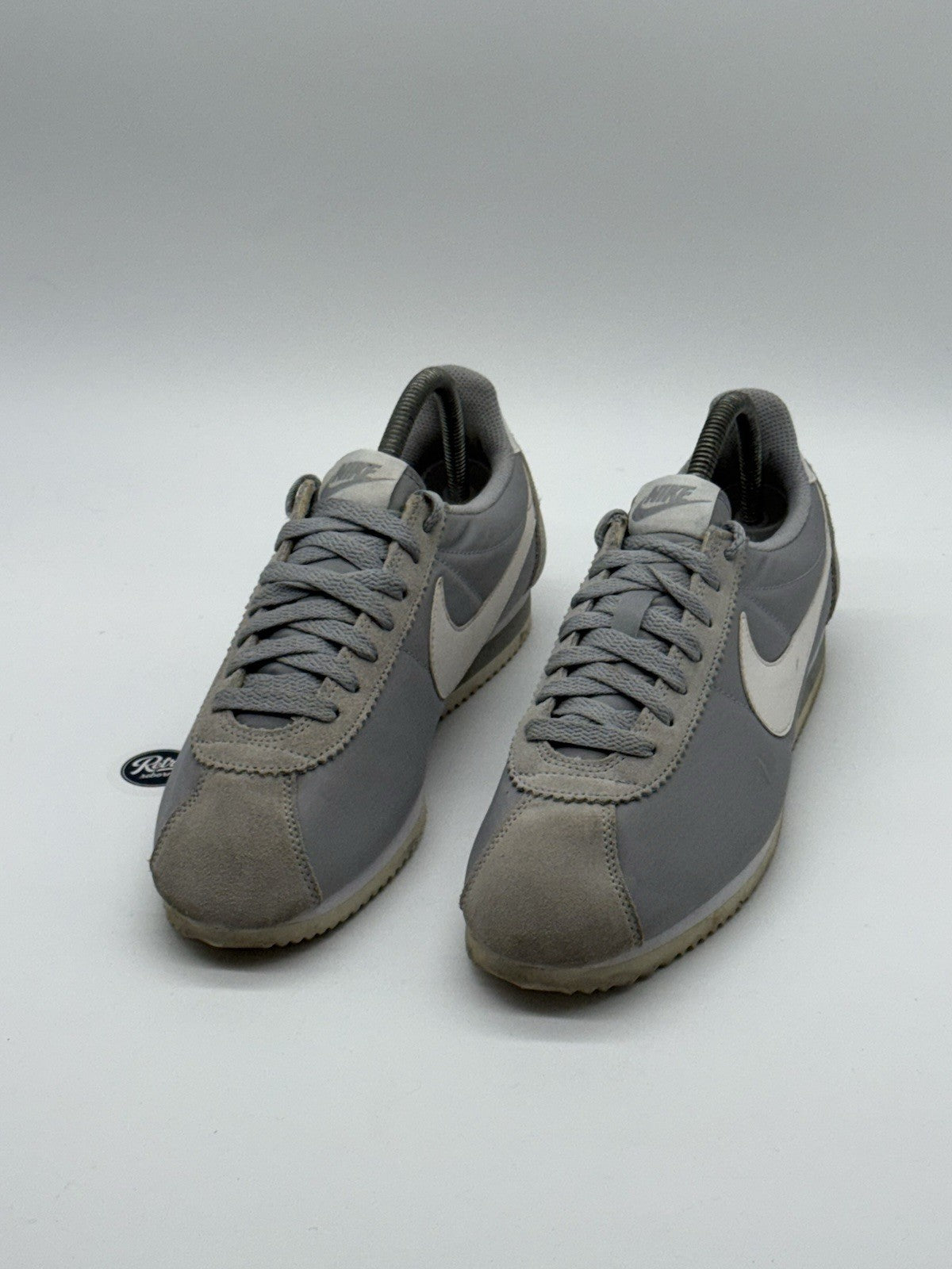 Nike Classic Cortez Nylon 'Wolf Grey x White' (2015) – UK 7