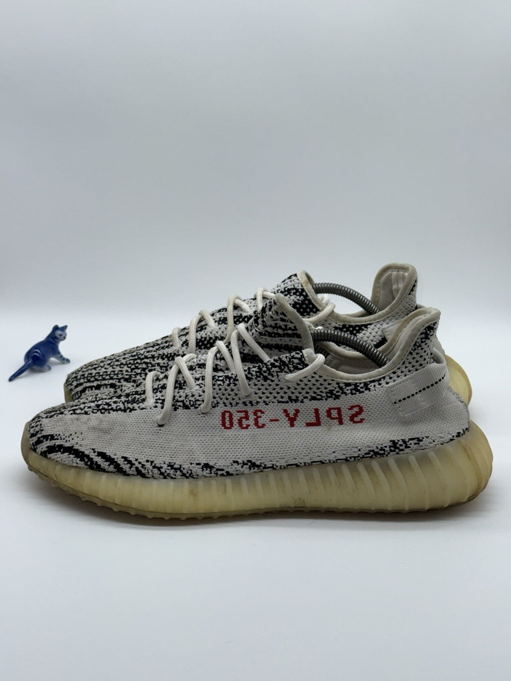 adidas Yeezy Boost 350 V2 Black x White Zebra Men's UK 10.5 - CP9654