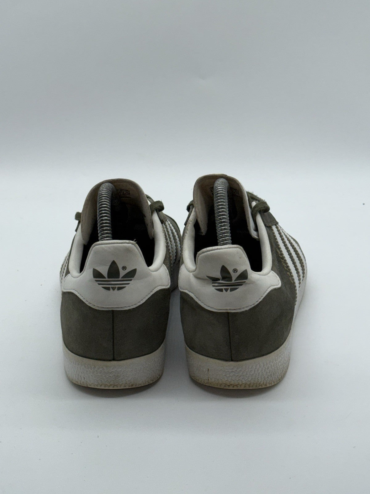 Adidas Gazelle Olive Green White Suede Men’s UK 7 (CQ1784)