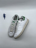 adidas Originals Men's Stan Smith Leather Trainers White x Green UK 8