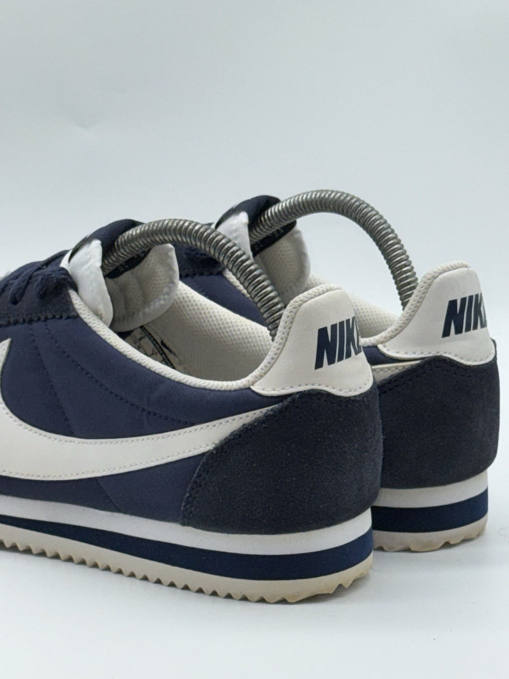 (2016) Nike Classic Cortez Nylon OG - Obsidian Navy / White - UK 7 (807472-410)