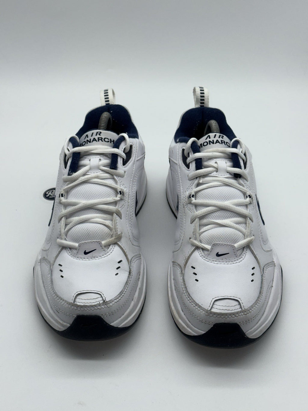 Nike Air Monarch IV 'White x Navy' (2025) – UK 8