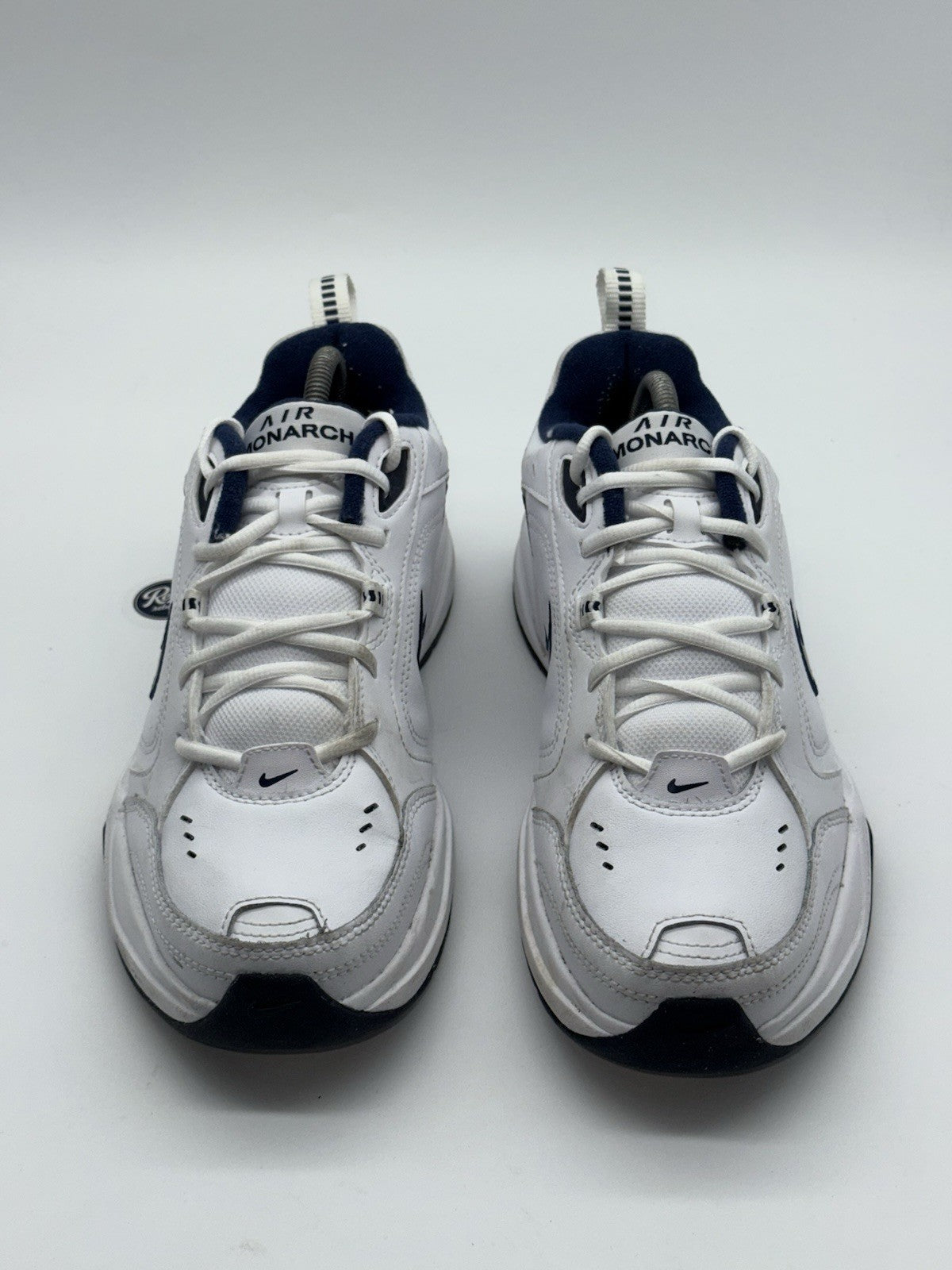 Nike Air Monarch IV 'White x Navy' (2025) – UK 8