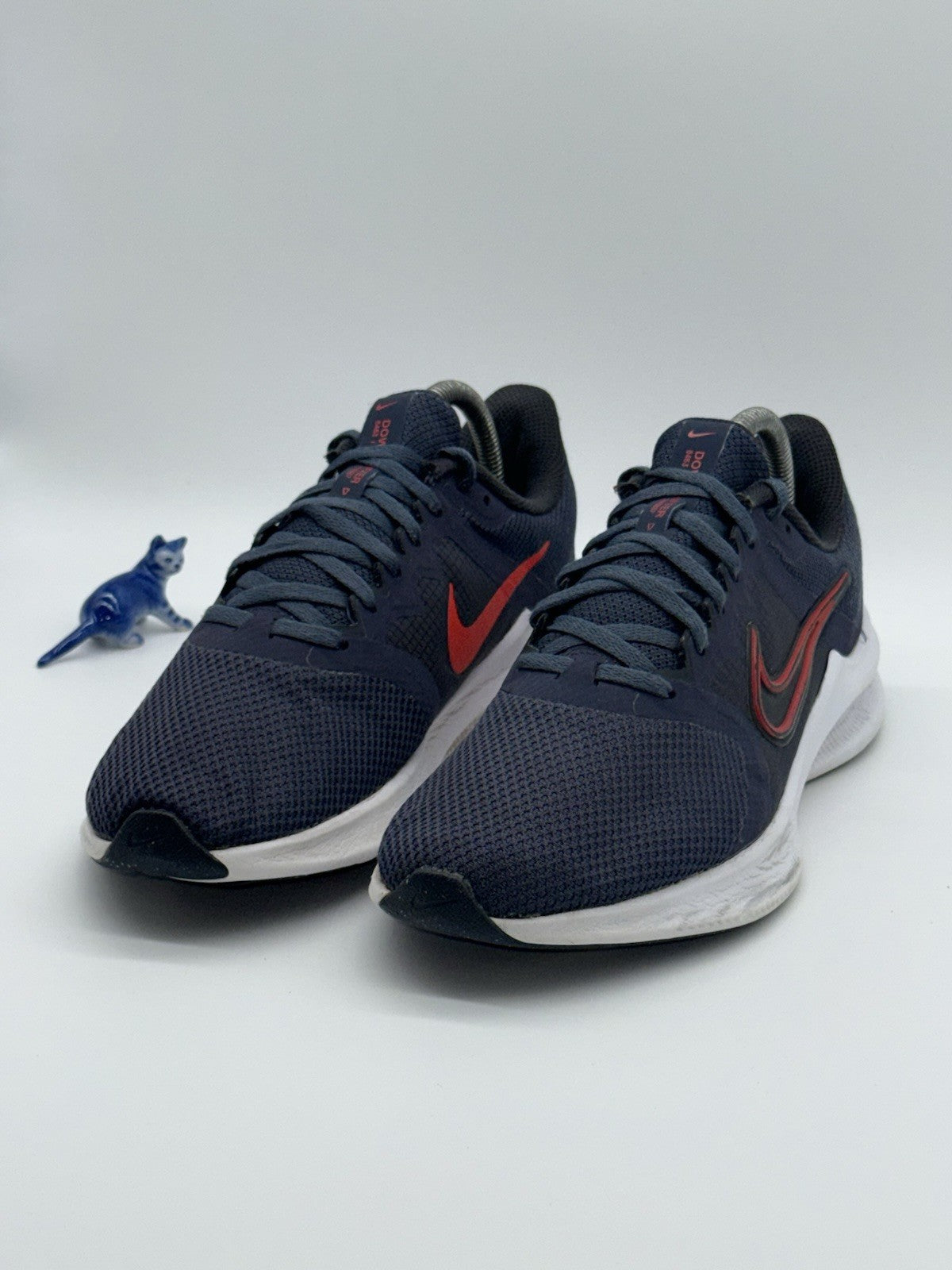 Nike Downshifter 11 'Thunder Blue x Chile Red' UK 7 - (CW3411 400)