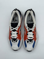 Nike M2K Tekno White Black Orange Men's UK 9 Retro Trainers (AV4789-100)