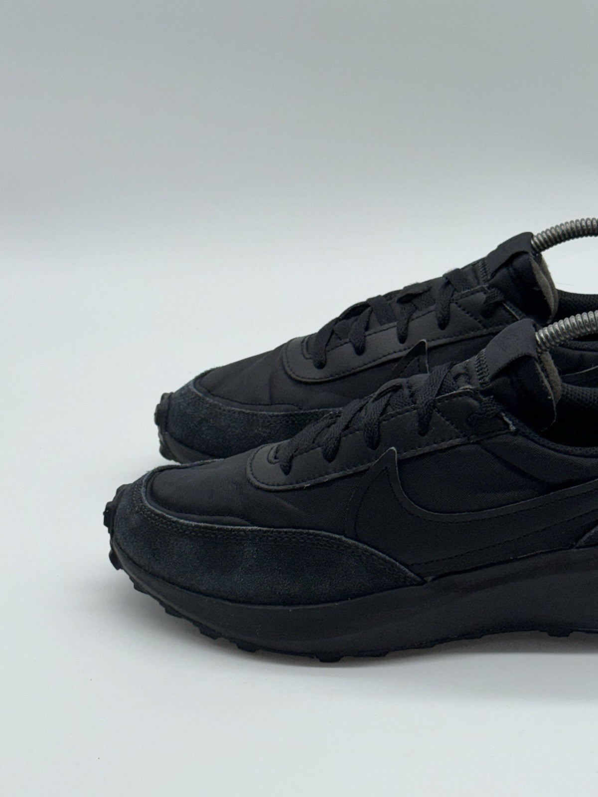 Nike Waffle Debut 'Triple Black' (2022) – UK 7.5