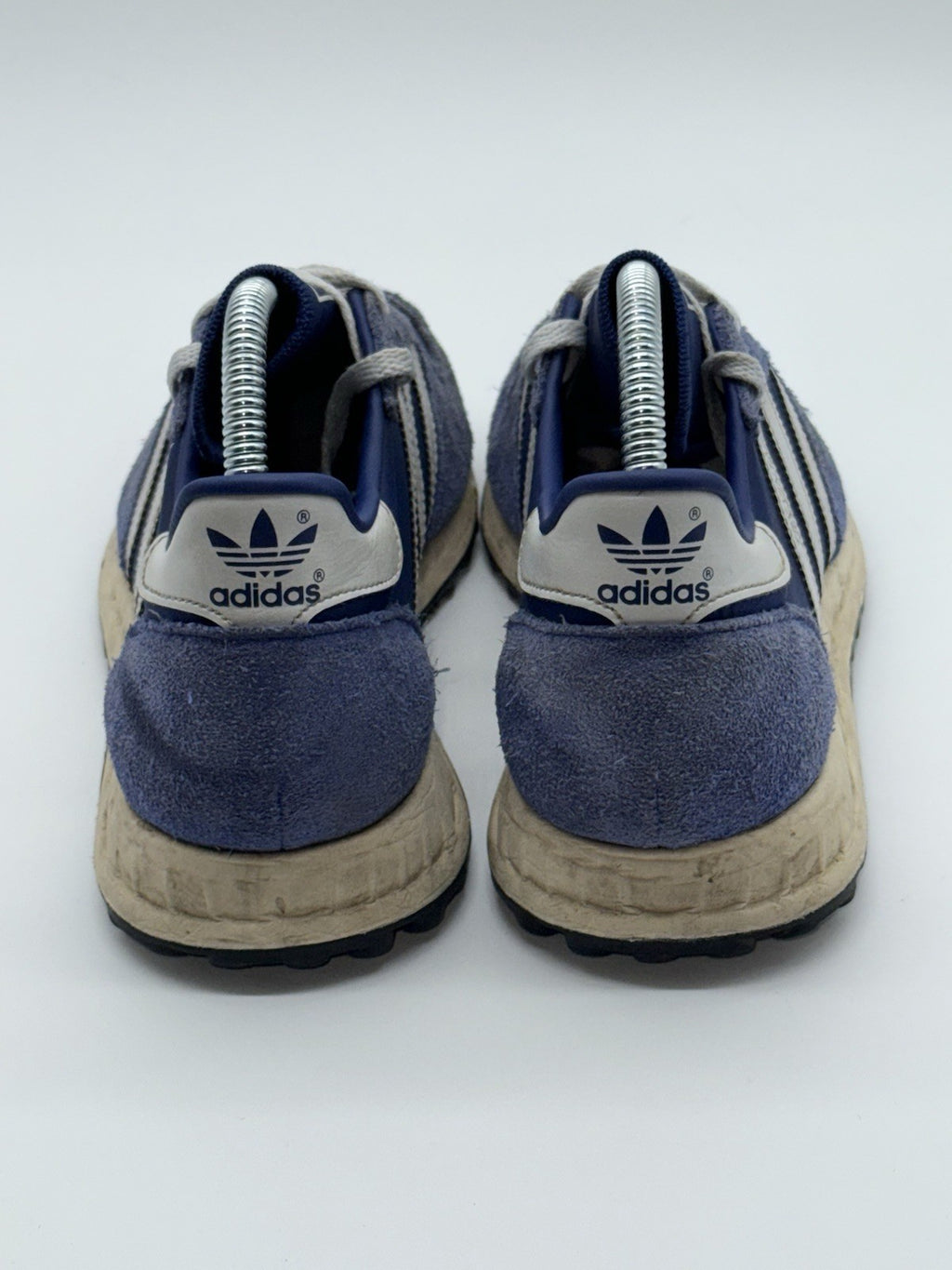 (2022) Adidas Originals TRX Vintage Blue x Cream x White Retro Trainers UK 6