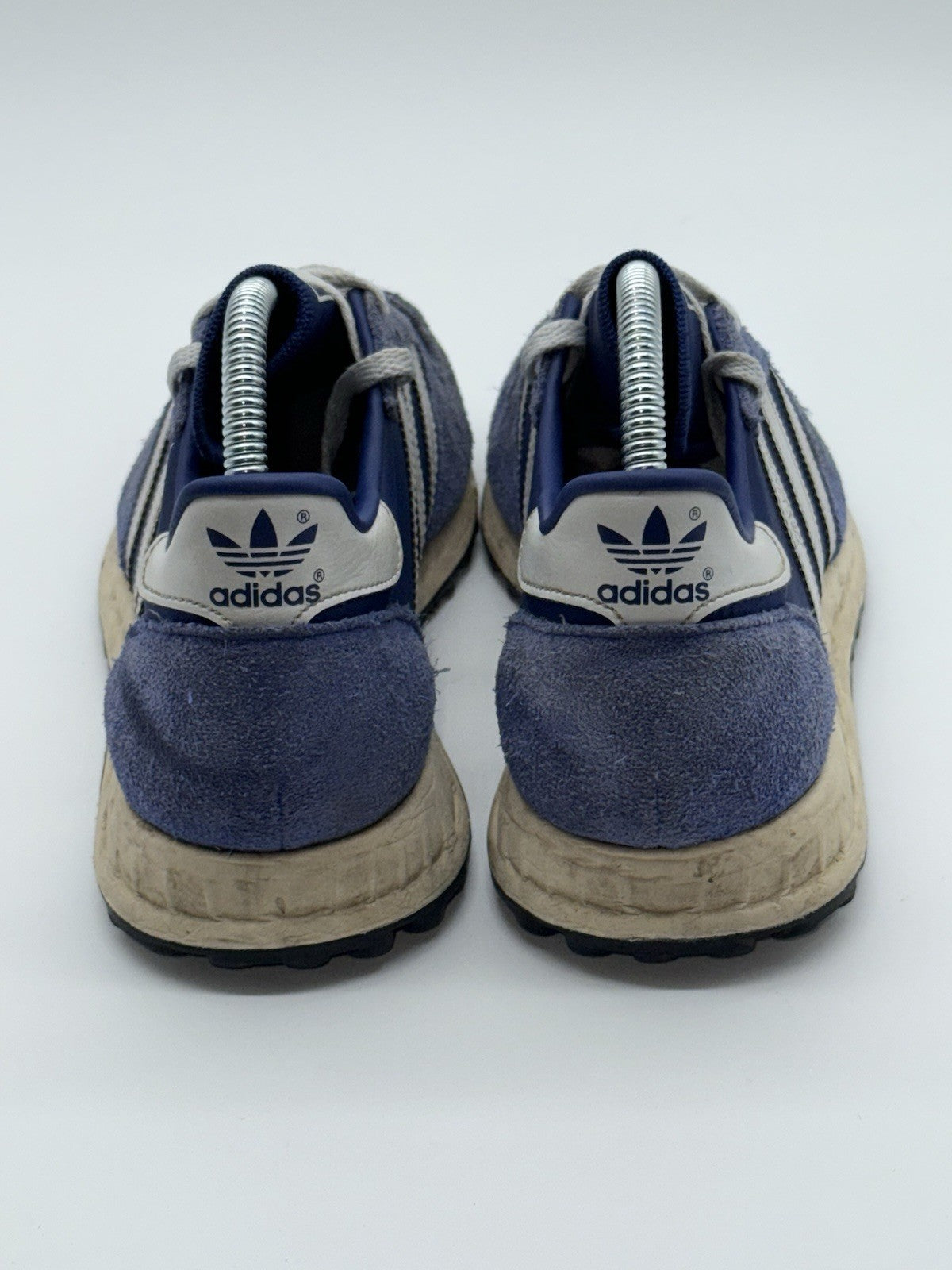 (2022) Adidas Originals TRX Vintage Blue x Cream x White Retro Trainers UK 6