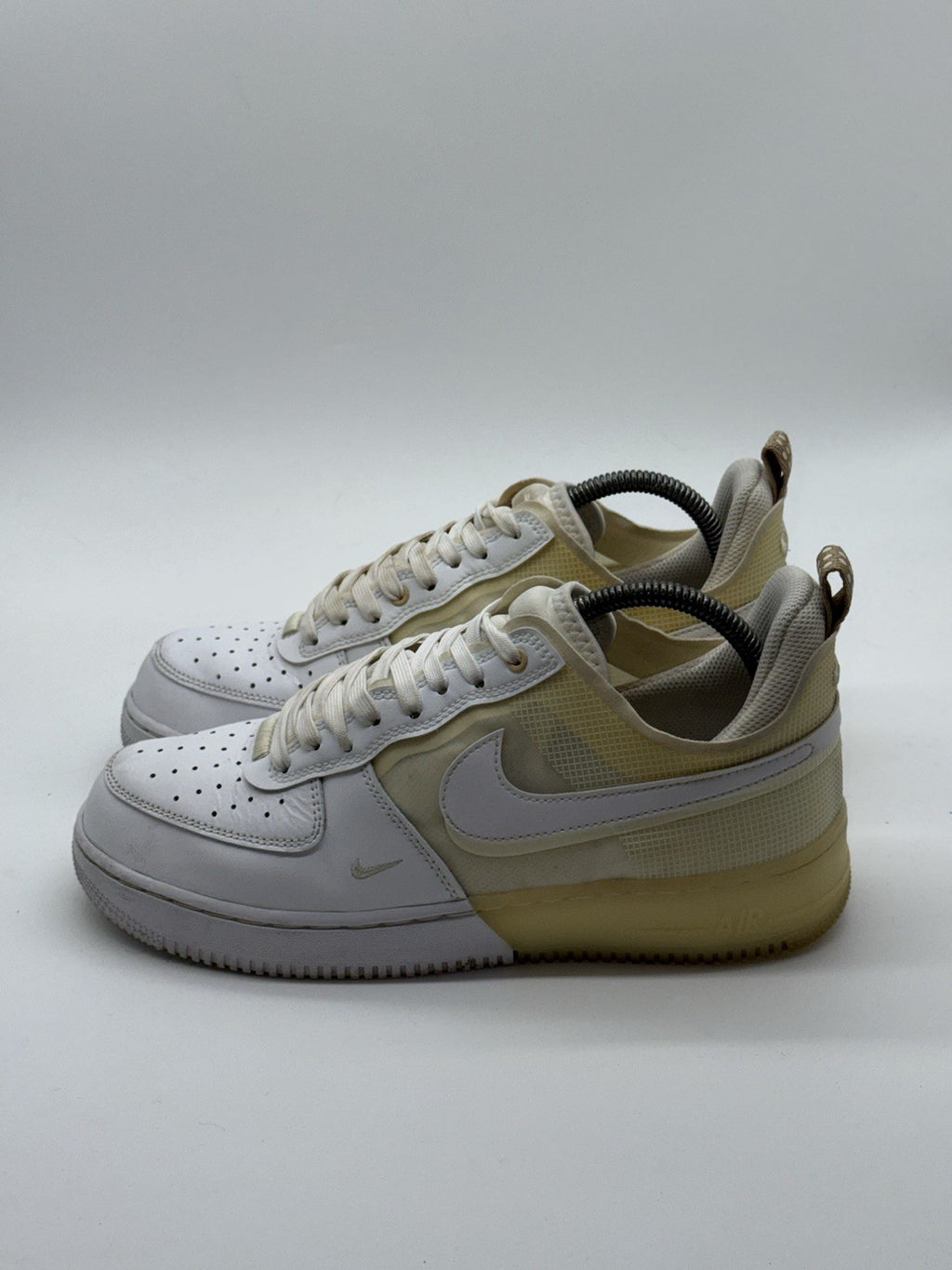 Nike Air Force 1 React 'Split White x Coconut Milk' – UK 7