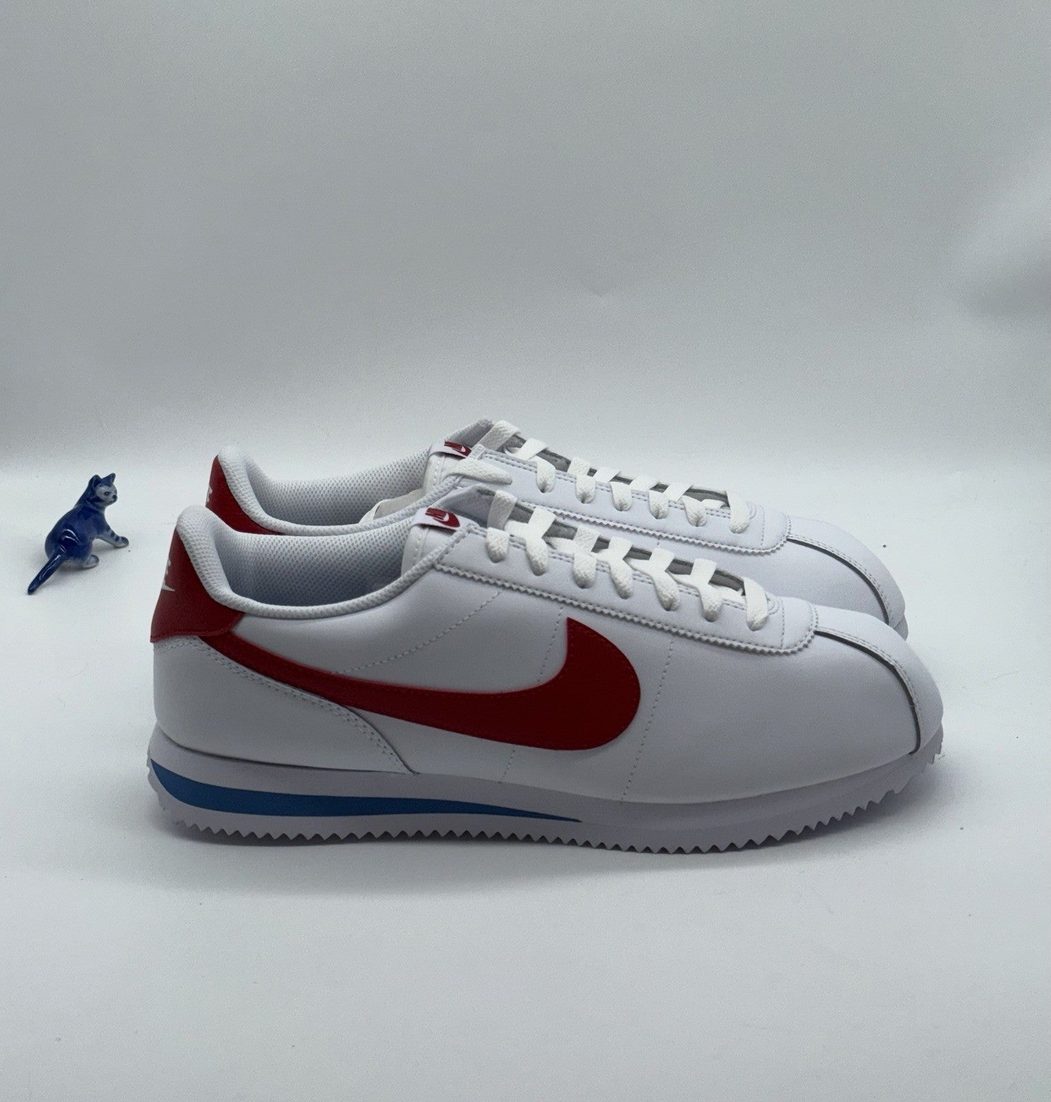 (2025) Nike Cortez Forrest Gump White Varsity Red Blue Men’s UK 9.5 (DM4044-108)
