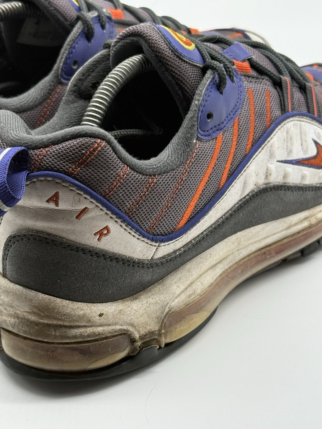 Nike Air Max 98 'Gunsmoke x Team Orange' (2018) – UK 9