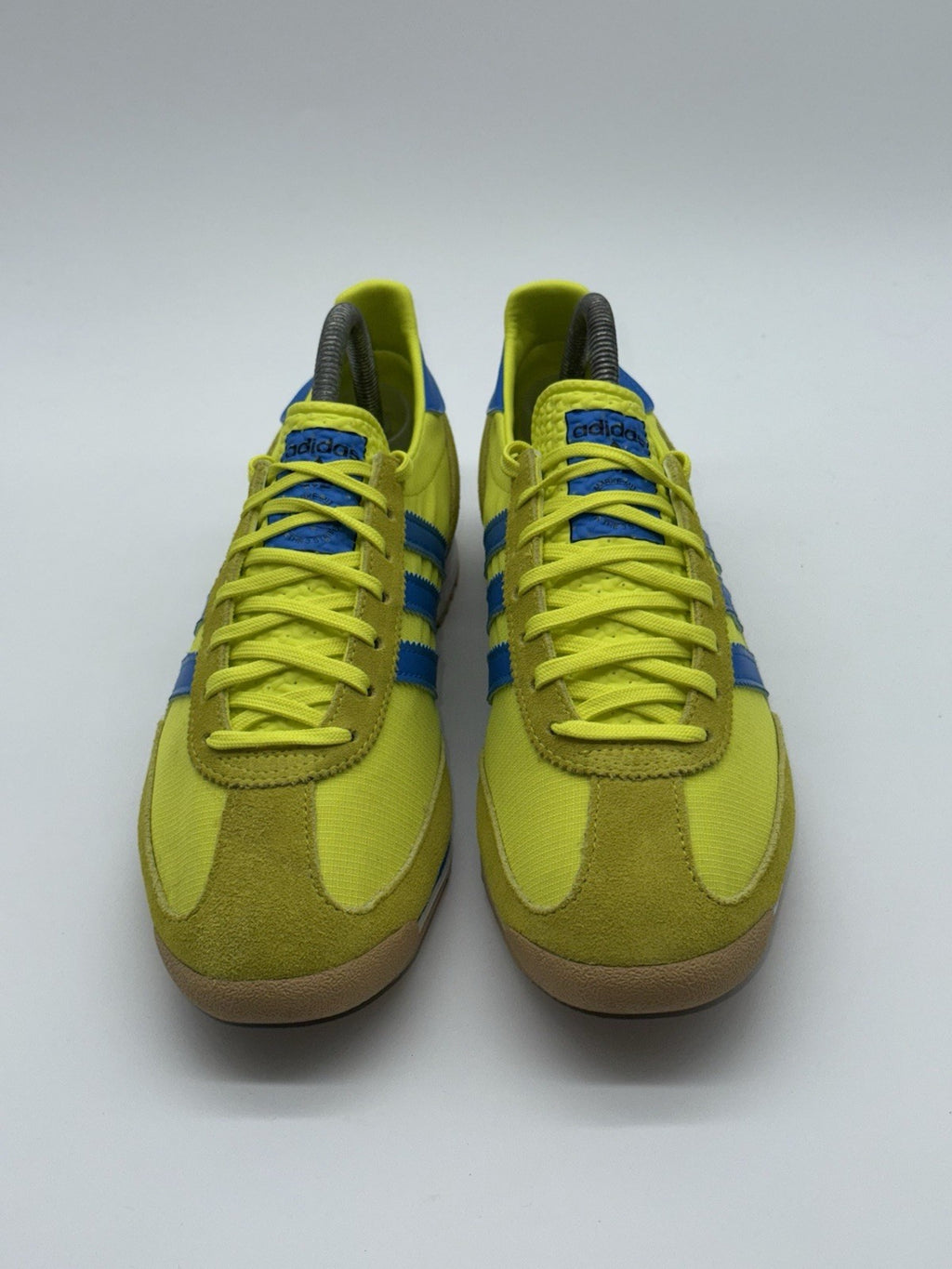 (2020) adidas Originals SL 72 (Acid Yellow/Bright Blue/Gum) Men’s UK 8