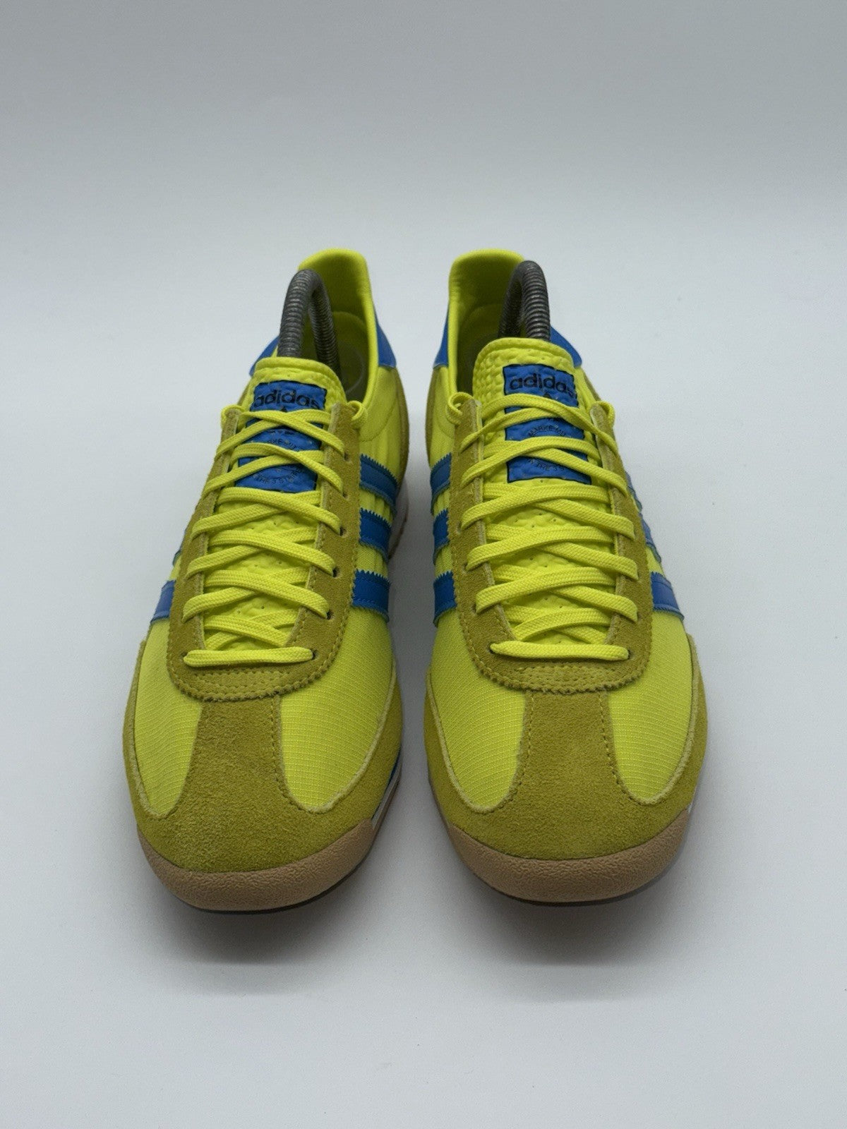 (2020) adidas Originals SL 72 (Acid Yellow/Bright Blue/Gum) Men’s UK 8