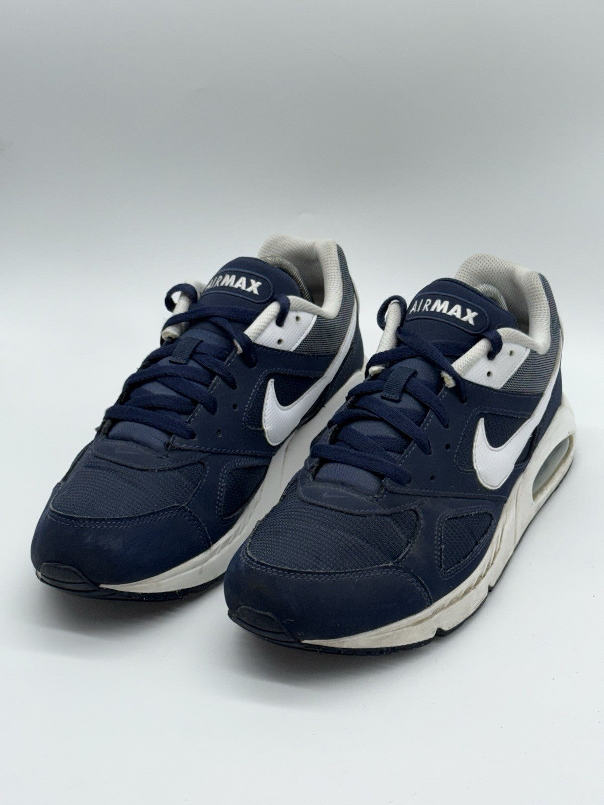 (2023) Nike Air Max IVO Trainers Navy White Retro Trainers UK 8.5