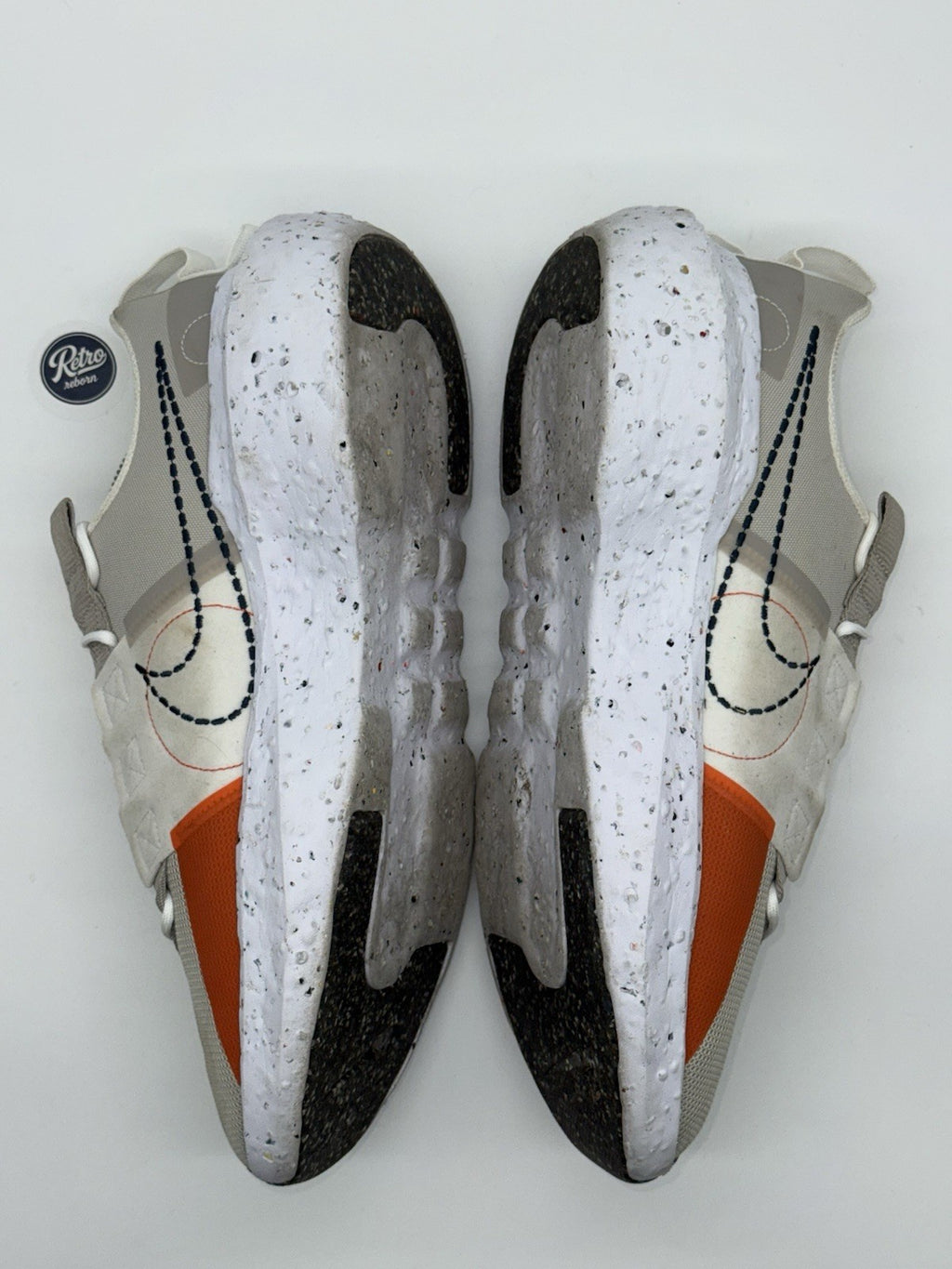 Nike Crater Impact 'Light Bone x Orange x Grey' (2021) – UK 10.5