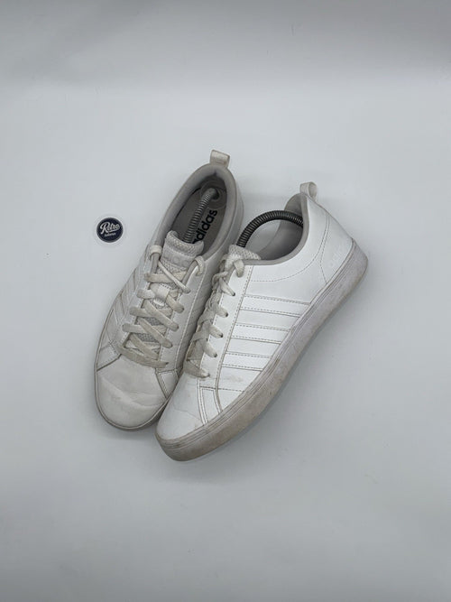 Adidas VS Pace 'Triple White' trainers – UK 6.5