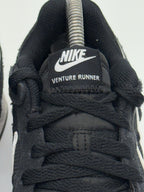 (2021) Nike Venture Runner Black White Suede Retro Trainers UK 7