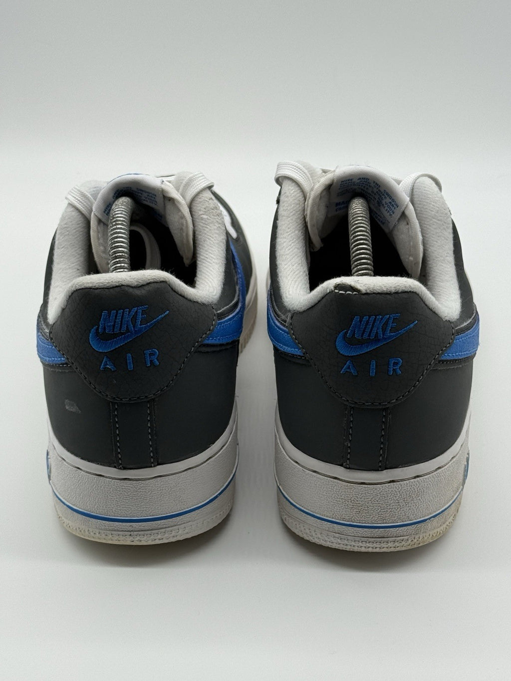 (2022) Nike Air Force 1 07 Iron Grey Photo Blue (FB3360-100) Men’s UK 9.5