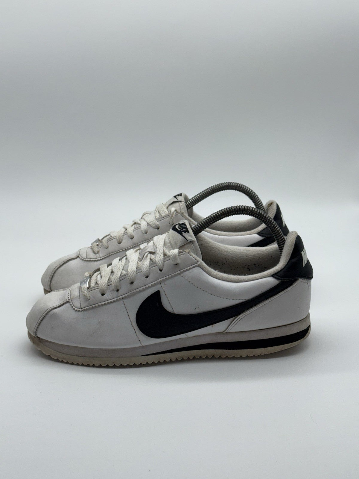 Nike Classic Cortez Basic Leather 'White x Black' (2019) – UK 7