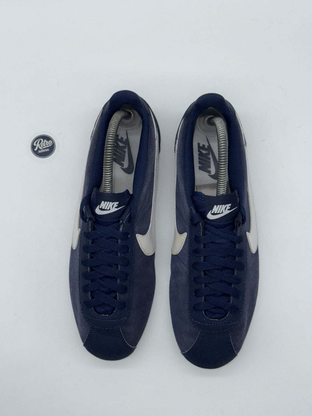 Nike Classic Cortez Leather 'Midnight Navy x White' (2014) – UK 6.5