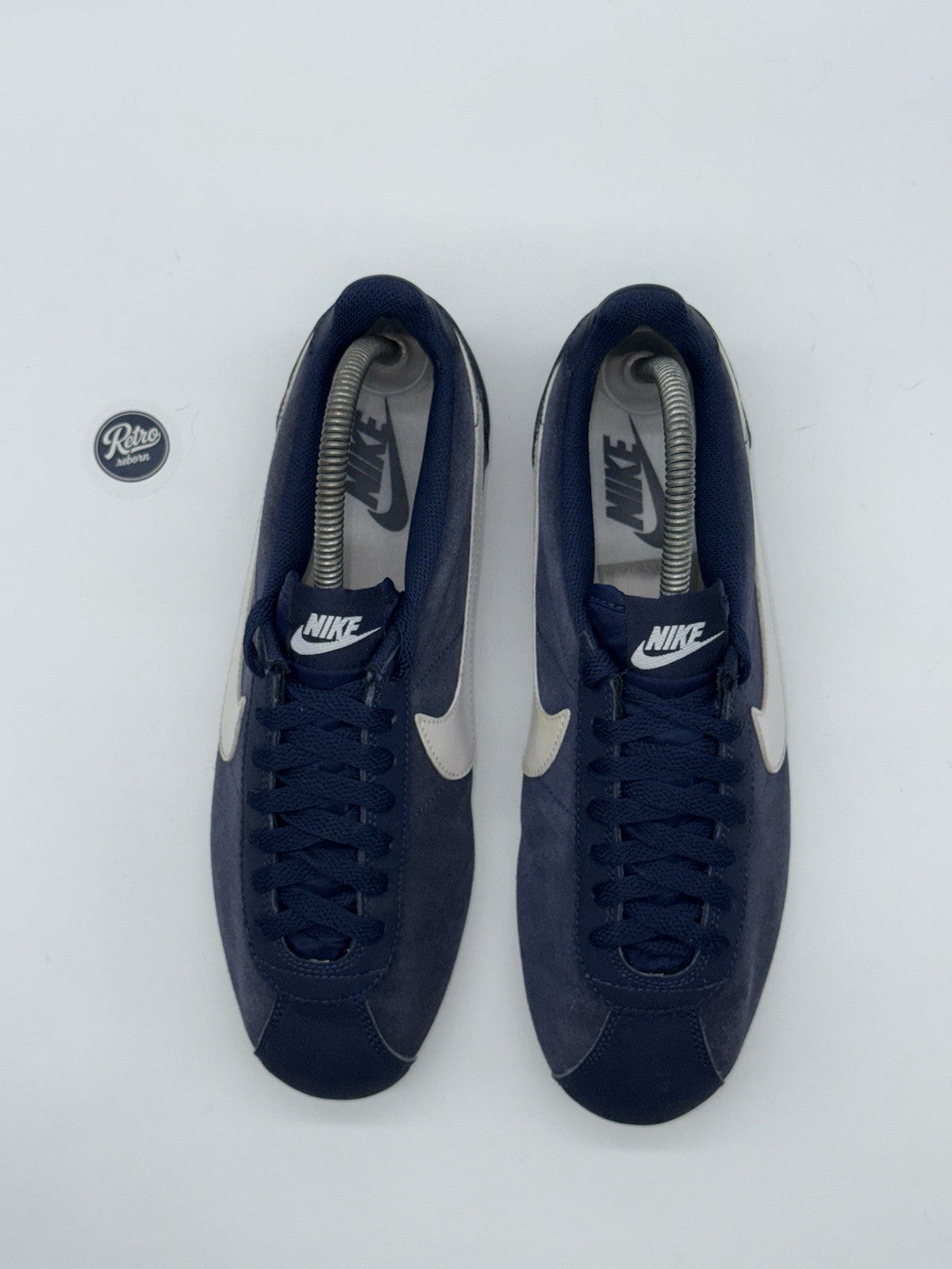 Nike Classic Cortez Leather 'Midnight Navy x White' (2014) – UK 6.5