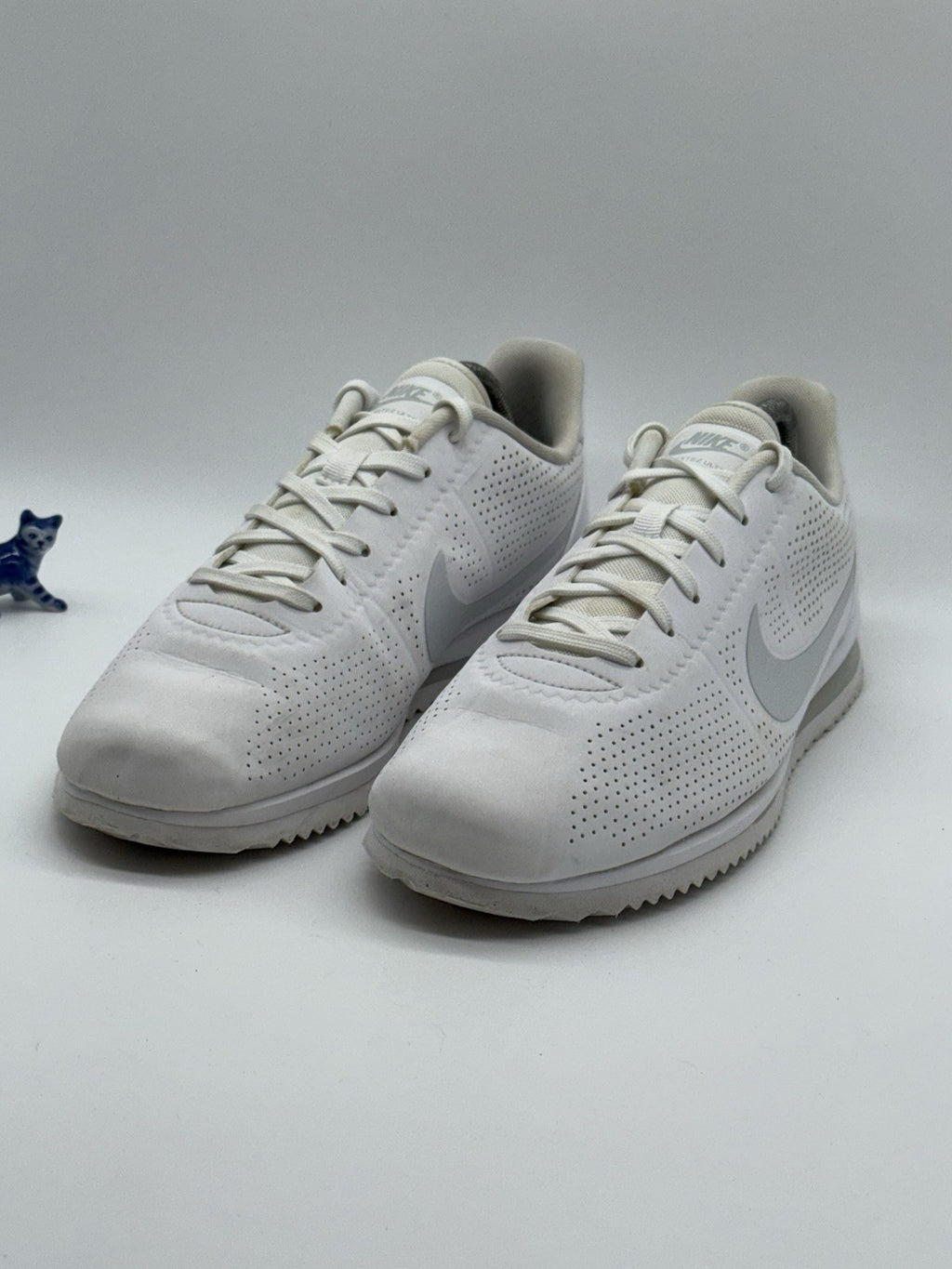 (2018) Retro Nike Cortez Ultra Moire ‘Triple White’ Trainers UK 9