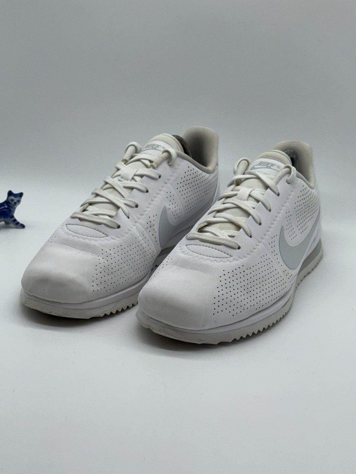 (2018) Retro Nike Cortez Ultra Moire ‘Triple White’ Trainers UK 9